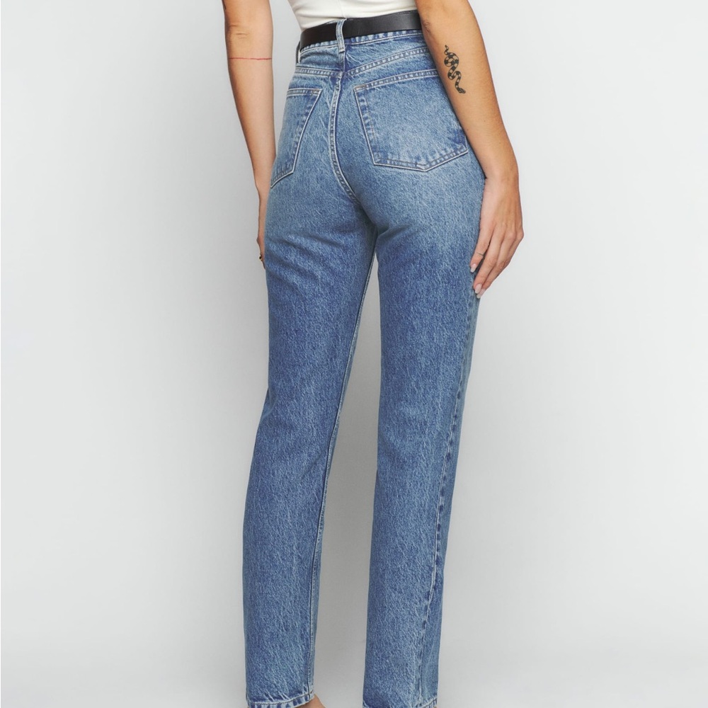 REFORMATION CYNTHIA HIGH RISE STRAIGHT - Picture 3 of 10